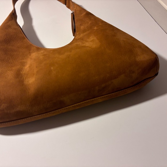 NWT $970 By Far Suede Shoulder Bag - Picture 8 of 17